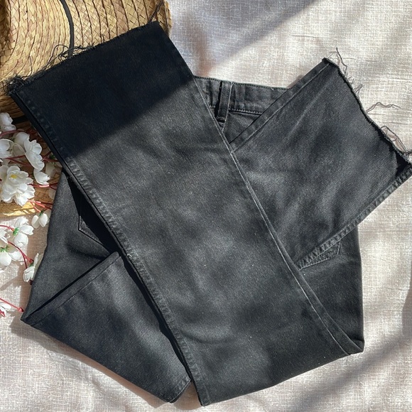 ZARA Black denim jeans - As new - Picture 6 of 8